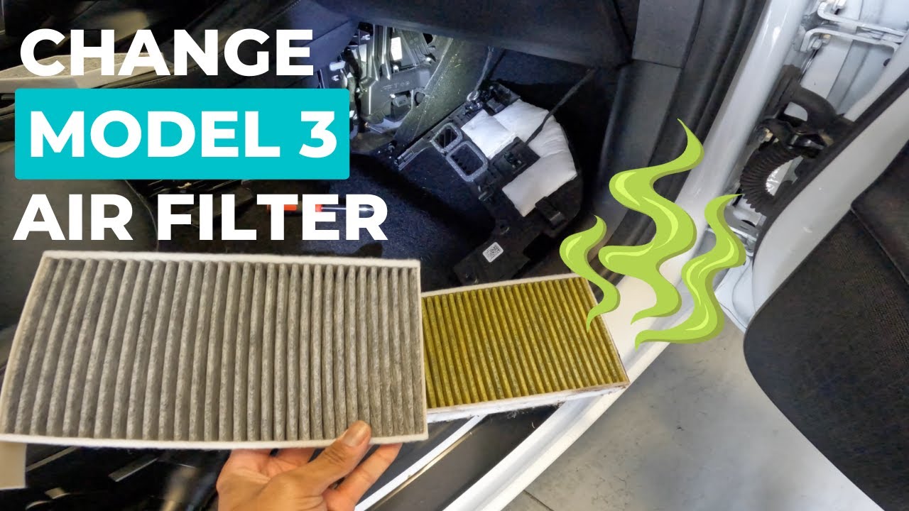 Complete Guide to change the 2021* Model 3/Y Cabin Air Filter in