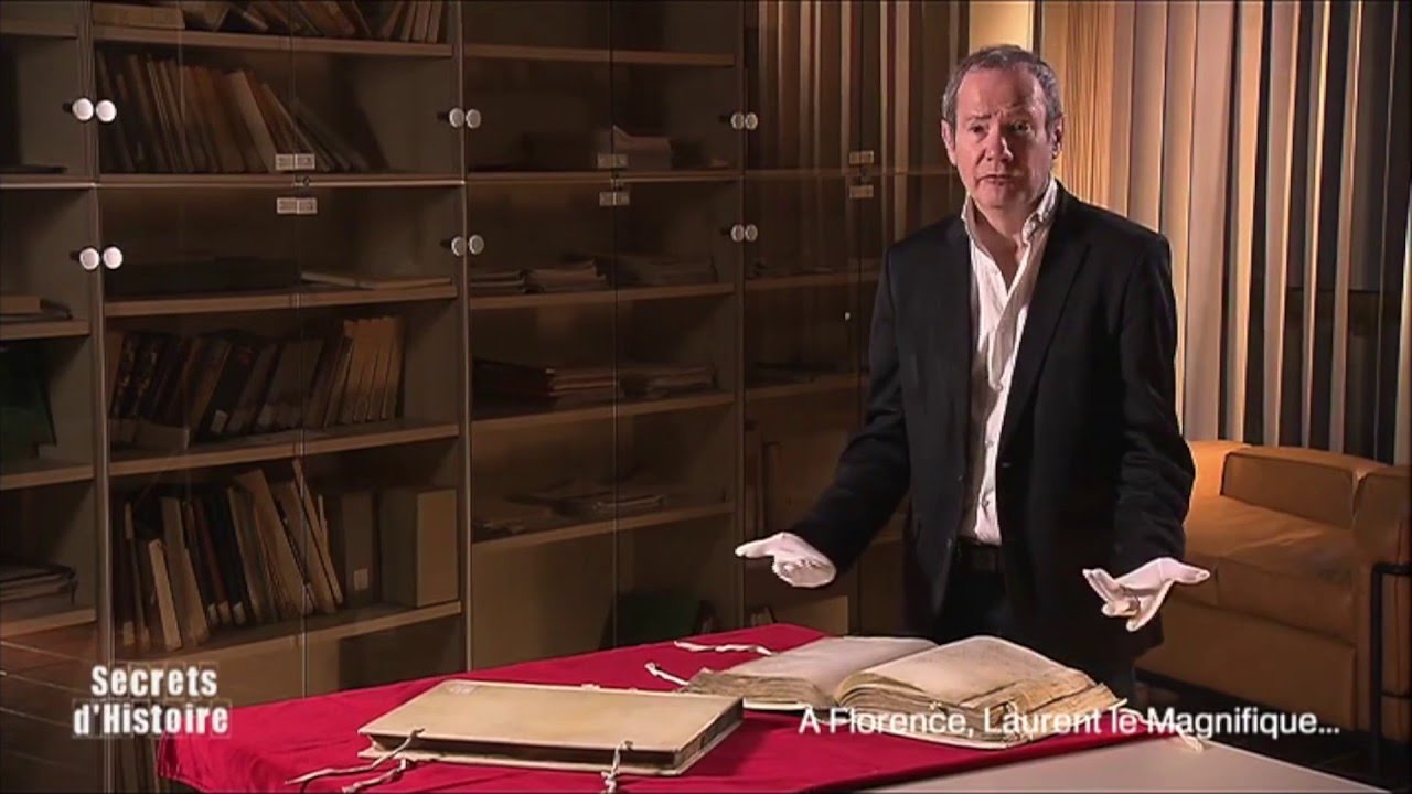 Secrets d'Histoire - A Florence, Laurent le Magnifique - Les livres de comptes des Médicis - YouTube