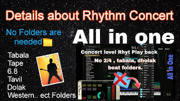 Never seen Rhythm Concert Details Mainstage 3 /all in one Concert level play back/contol from Mobile