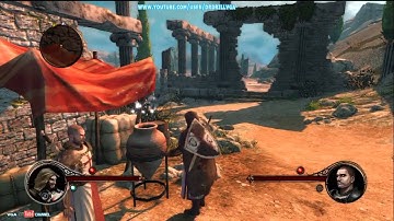 The First Templar Demo Gameplay With Commentary xbox 360