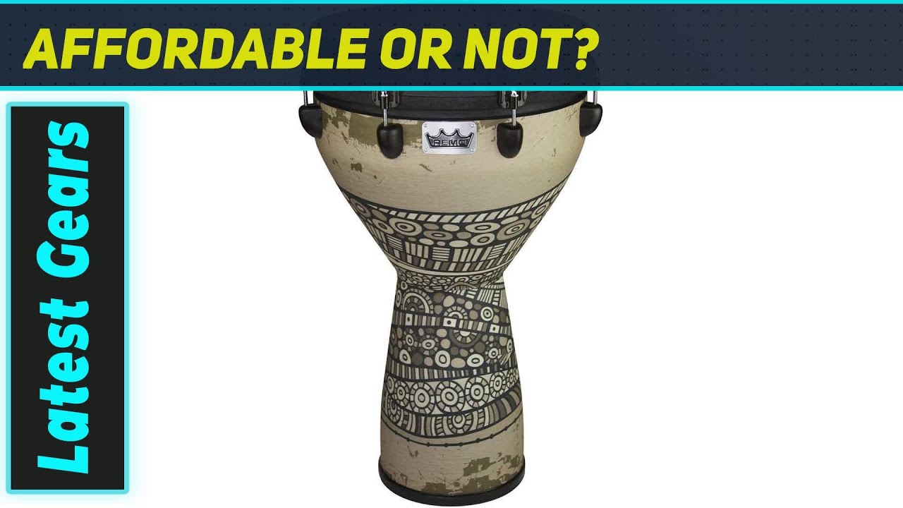 Джембе с тональной настройкой Remo Mondo: непревзойденные ощущения от игры на ударных инструментах!
