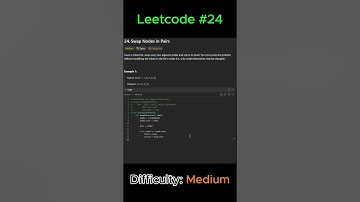 LeetCode 24: Swap Nodes in Pairs - Python Solution in 3 Minutes