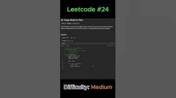 LeetCode 24: Swap Nodes in Pairs - Python Solution in 3 Minutes