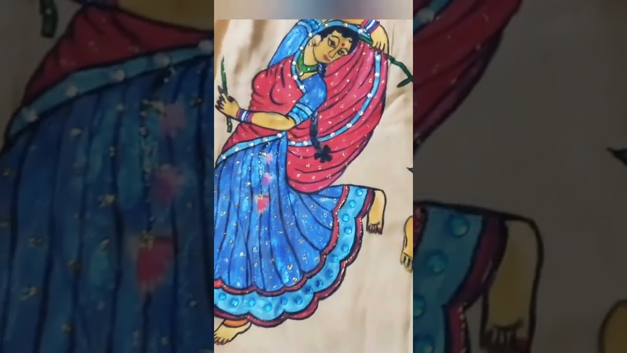 My art my passion ||fabric painting on clothes