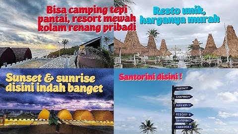 Pantai karang potong terbaru | ocean view santorini cianjur | dahsyatnya ombak pantai selatan