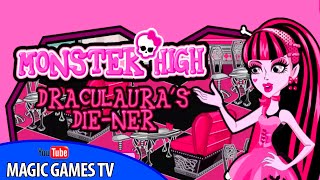 Монстр Хай игра для детей | MONSTER HIGH DRACULAURA DIE-NER