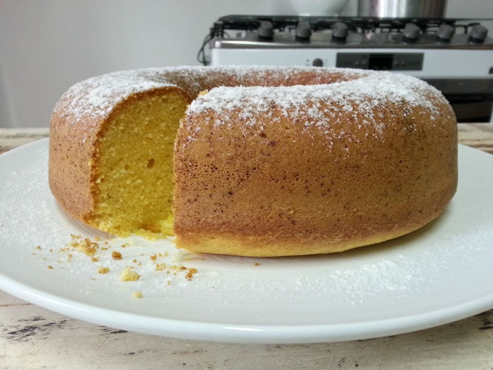 Bolo de fubá com leite de coco, Receita