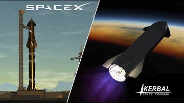 Starship: Launch and Refueling - KSP Short