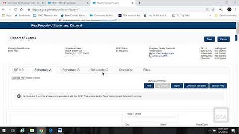 How to Submit Electronic Reports of Excess to GSA
