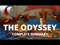 The odyssey  book summary in english