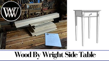 Side Table Part 1 | Mission/Shaker Hand Tool Woodworking Project