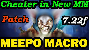 MEEPO Macro Script DOTA 2 Patch 7.22f - Meepo One button Poof Cheater