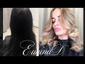 Black to Balayage from Box Color Black to Lighter