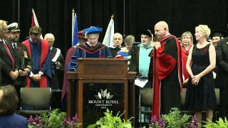 President  Dr. David Docherty Robing