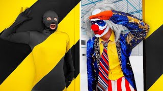 🤡 Камуфляжные ПРЯТКИ от КЛОУНА !!!