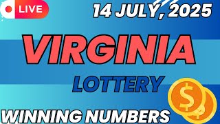 Virginia Day Lottery Results For - 14 Jul, 2025 - Pick 3 - Pick 4 - Pick 5 - Powerball - Cash4Life