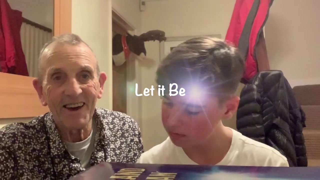 The Beatles - Let it Be (Luke and Grandad Knowles) - YouTube