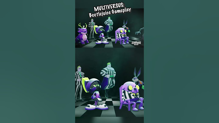 Multiversus: Beetlejuice - "What's My Name" - 2024 Character Gameplay Reveal