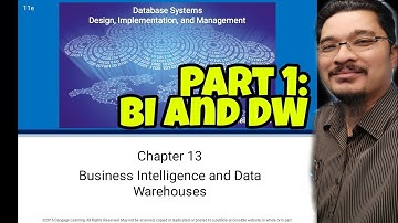 001 - Business Intelligence (BI) and Data Warehouse (DW) Part 1