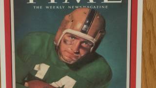 Johnny Lattner Heisman Trophy Case Unveiling Ceremony