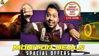 Best Monitor Deals - Amazon republic day sale 2023 | Best Offers on pc parts in 2023