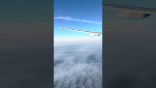 We don’t usually see the cloud moving in sky. That’s beautiful #sky #aviation #views #cabincrew