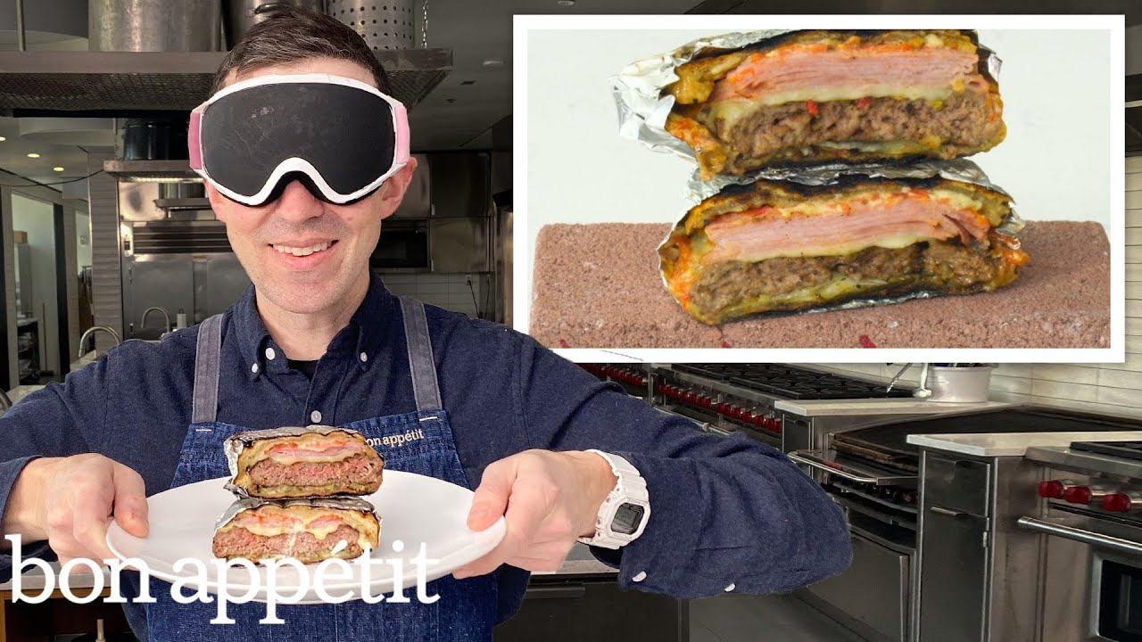 Recreating Guy Fieri's Brick Burger From Taste | Reverse Engineering | Bon Appétit