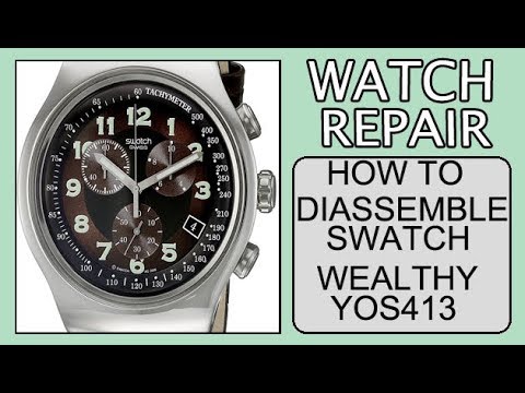 Видео: Можно ли отремонтировать часы swatch?