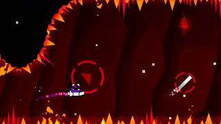 Geometry Dash///Online level - Inferno Arena, only 2 coins :-/