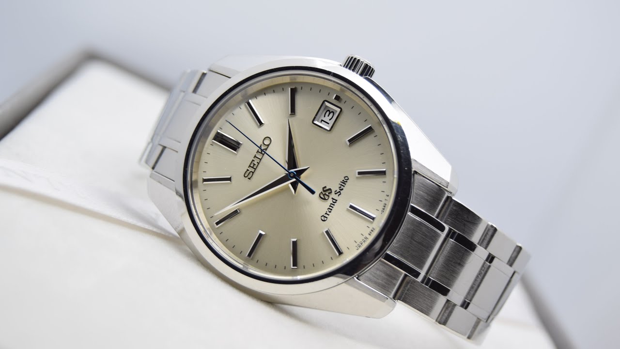 SBGV005 Grand Seiko Heritage Silver Dial Blued Hands - YouTube