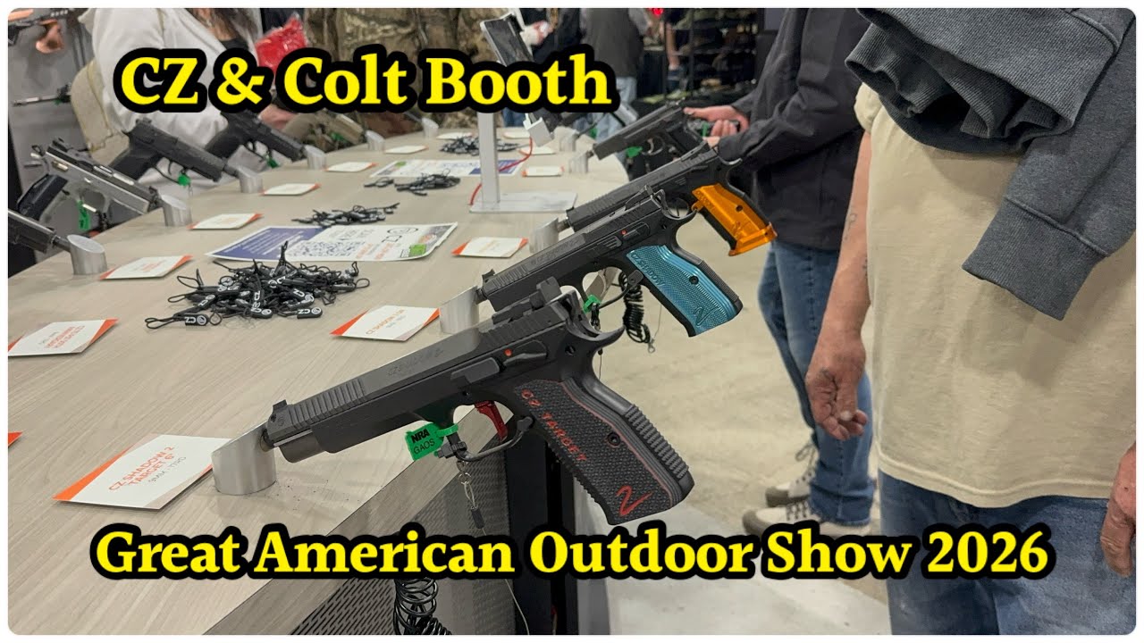 CZ Target 2, CZ Shadow 2, CZ 457 Target, CZ 75 Legend at Great American Outdoor Show #cz #legend 