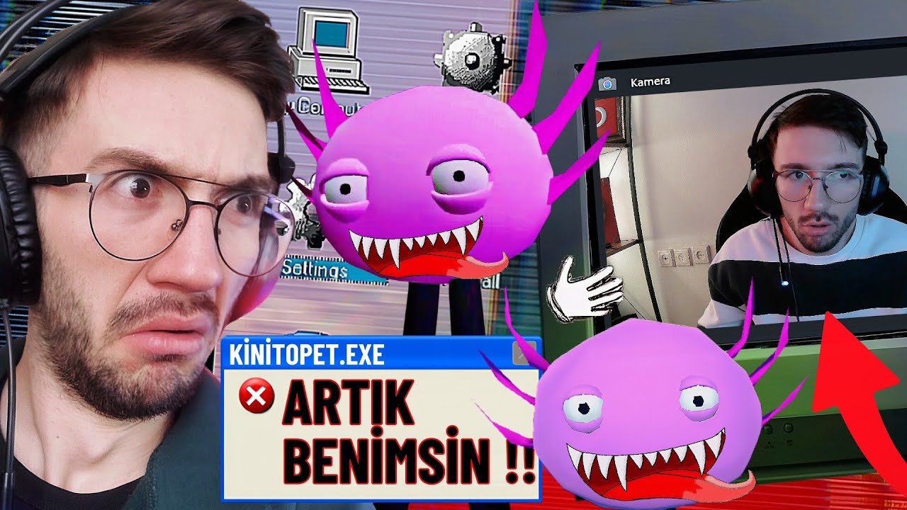 BİLGİSAYARIM HACKLENDİ ! PEMBE VİRÜS BİLGİSAYARIMI ELE GEÇİRDİ ! | KinitoPet