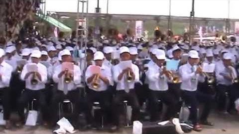 18 9 2015 Lễ đặt viên đá đầu tiên xây dựng Trung tâm Đức Mẹ Núi cúi