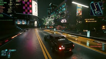 Cyberpunk 2077 New DLSS 3.8.10 RTX 4060 laptop Path Tracing, Ray Tracing test