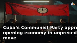 Cuba Approves Economic Reform Plan Amid US Pressure