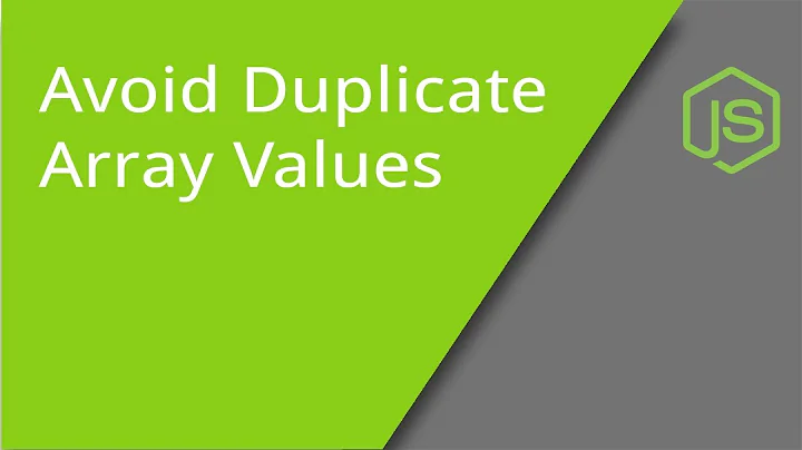 Avoiding Duplicate Array Values