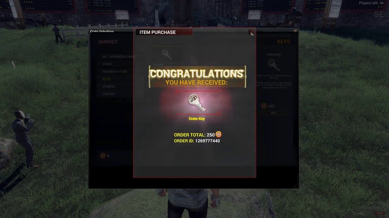 h1z1 opening renegade crates