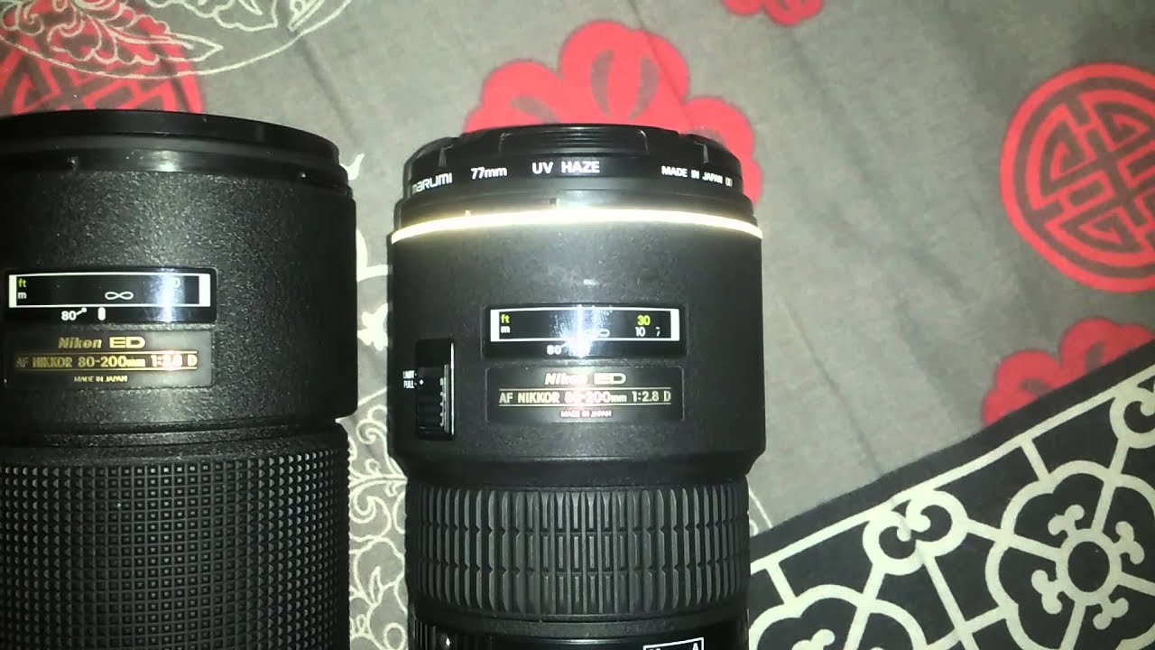 Video test speed focus nikon 80 200 f2 8 af d push pull and nikon 80