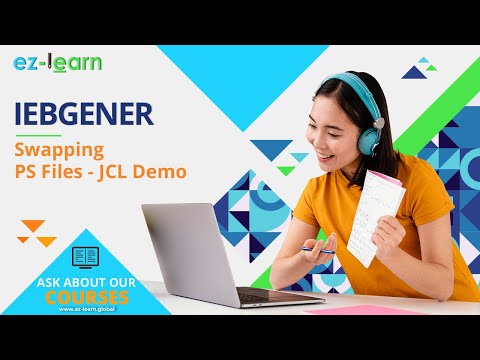 Swapping 2 PS files thru IEBEGENR - JCL Demo
