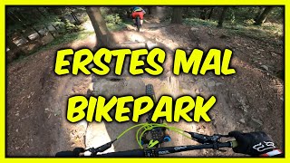 Mein erstes mal im Bikepark alle Lines - Black Mountain Bikepark Elstra