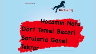 Türkçe Öabt Sorularla Genel Tekrar 1