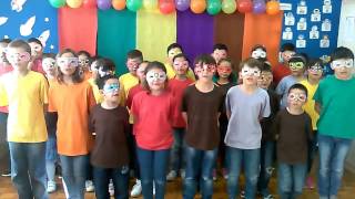 Hino da Fruta 2016/2017 - 1º, 2º, 3º e 4º Ano - EB1/PE Palheiro Ferreiro - Madeira