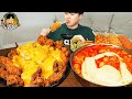ASMR MUKBANG Crispy Fried Chicken Fire Noodles Crunchy Corn Dog Recipe Eating ASMR MUKBANG Crispy Fried Chicken Fire Noodles Crunchy Corn Dog Recipe Eating