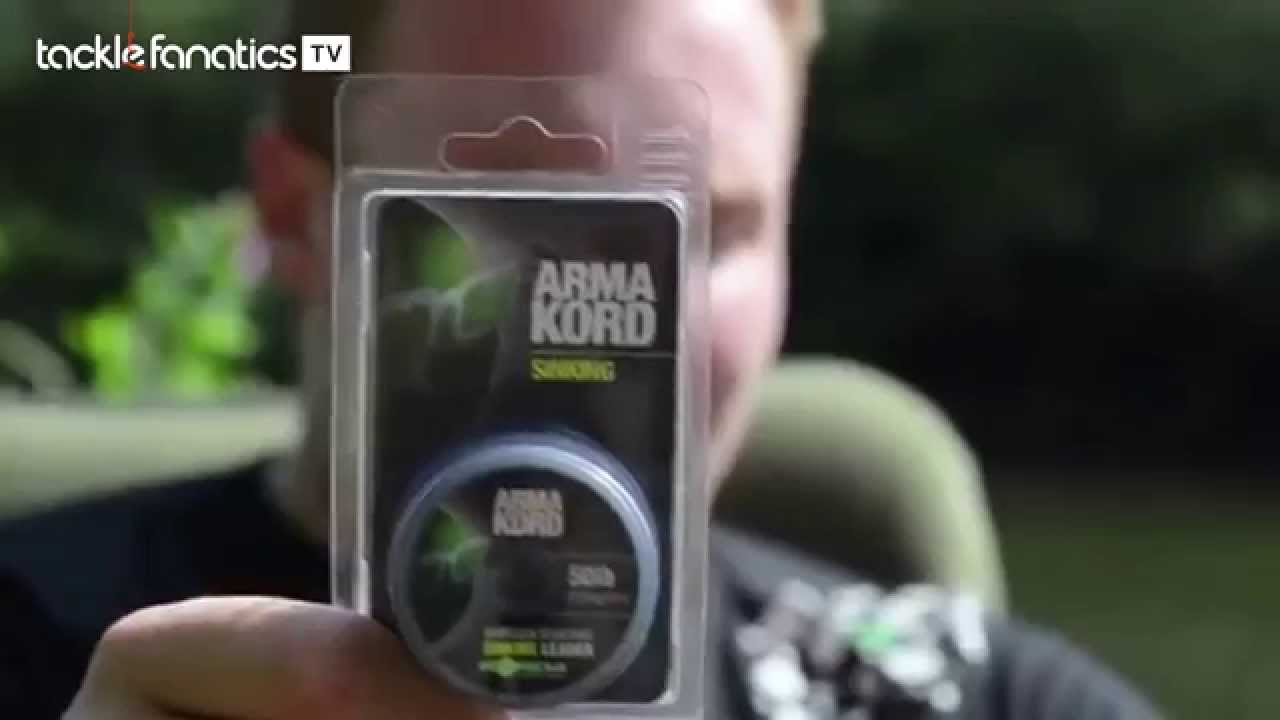 Korda Arma Kord Sinking Leader Line - 30lb Or 50lb Test For Carp Fishing