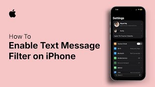 How to Enable Text Message Filter on iPhone