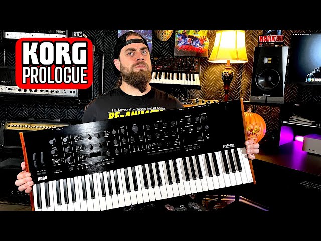 Korg Prologue 16 - Unboxing and Preset Playthrough - YouTube