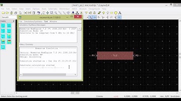 ADS (Advanced Design system) TUTORIAL-Microstrip Line Design
