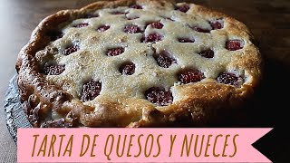 TARTA DE QUESOS  Y NUECES, LA MEJOR TARTA DE QUESOS DEL MUNDO!!!