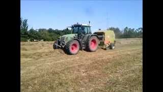 Fendt 716 e rotopressa Wolagri