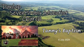 Tammy Dyer's Baptism